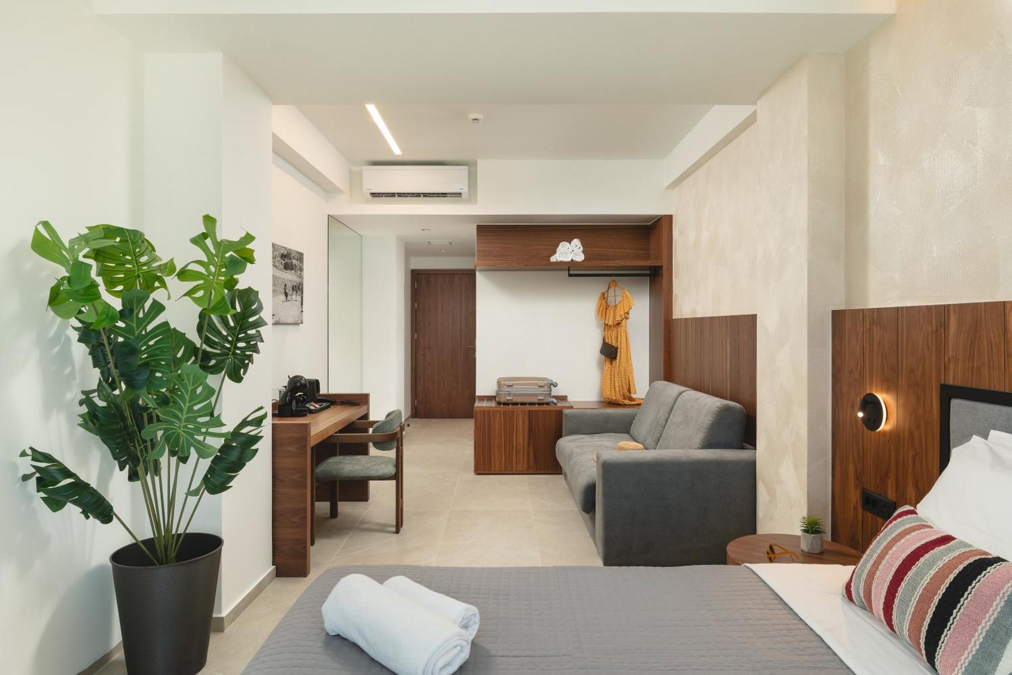 Elia Sea Suites Chrissi Akti Chania Exterior foto